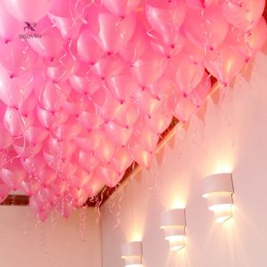 Pastilles adhésives transparentes pour ballons
