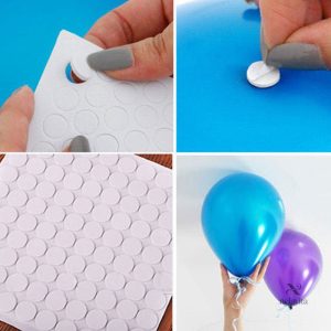 Adhésifs transparents pour décoration de fêtes