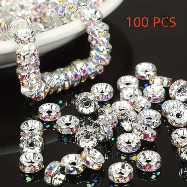 100-perles-rondelles-strass-argentees-intercalaires-brill-n5h379-1