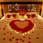 100 pétales de roses en tissu pour événements festifs