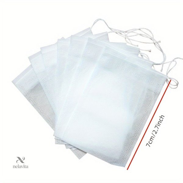 Filtres à thé non-tissés, quantité de 100 sachets