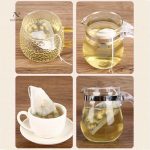 Thé en sachets, non-tissés, 100 filtres pratiques