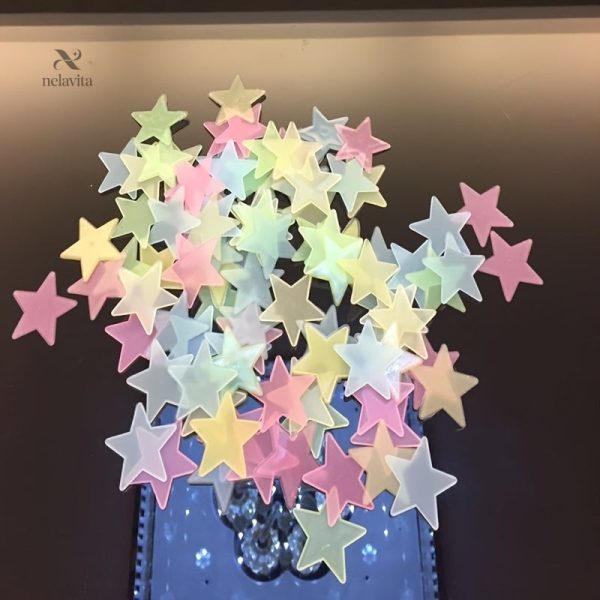 Autocollants étoiles brillantes pour une décoration nocturne