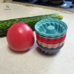 Moules à gâteaux pratiques en silicone 6,5 cm