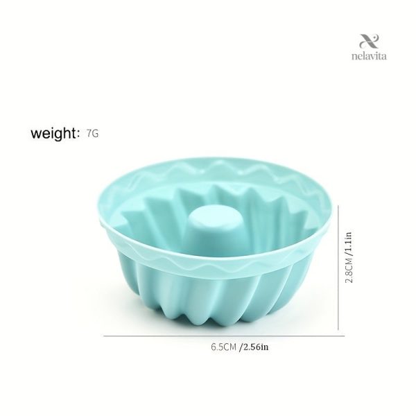 Moules en silicone pour mini bundts faciles à démouler