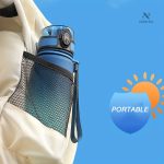 Gourde pratique, design dégradé pour les voyages