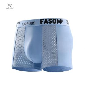 1pc Boxer Homme Respirant  – Confort Ultra Léger & Séchage Rapide
