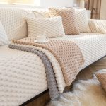 Housse de canapé en velours doux