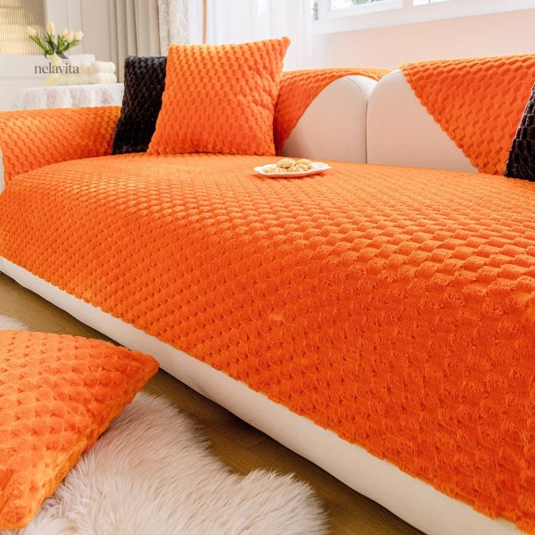 Housse pour fauteuil velours