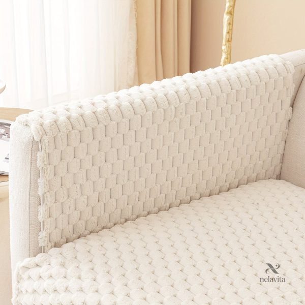 Housse canapé velours pour intérieur