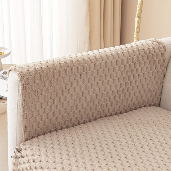 Housse de canapé en velours doux - vue 8
