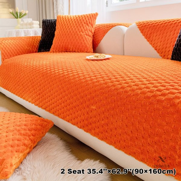 Housse de canapé en velours doux - vue 23