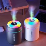 Mini humidificateur USB 180ml avec lumières colorées