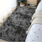 Tapis effet tie-dye doux et antidérapant