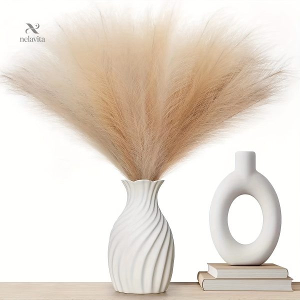 Décoration en herbe de la Pampa, 55 cm