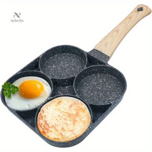 Ustensile de cuisson pratique avec 4 sections distinctes