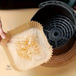 Feuilles antiadhésives pour airfryer, 50 pièces