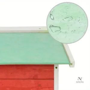 Abri extérieur en bois pour un rangement pratique