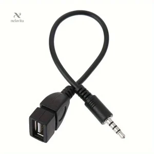 Câble audio 3.5mm vers USB pour appareils électroniques
