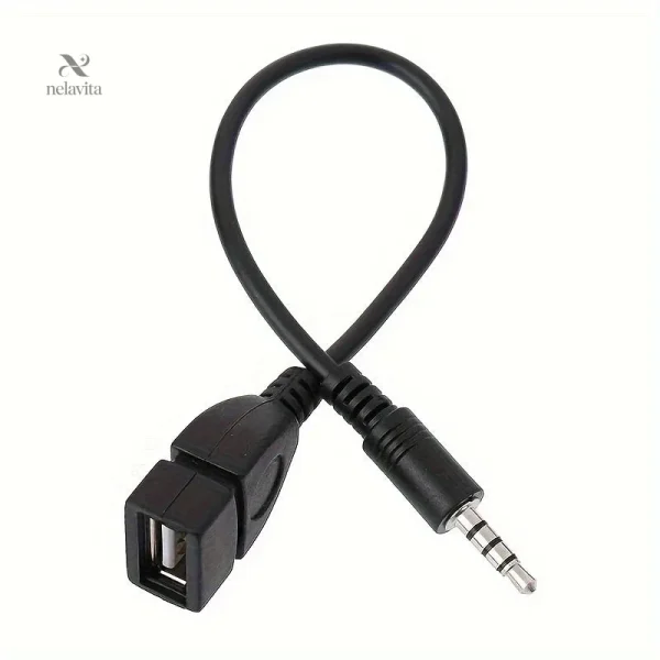 Câble audio 3.5mm vers USB pour appareils électroniques