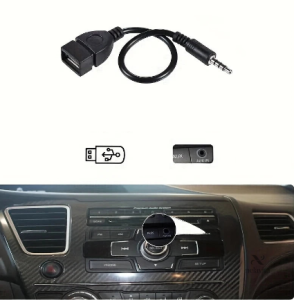 Connecteur AUX compact pour audio et divertissement mobile