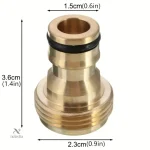 Accessoire de Plomberie Brute pour Tuyaux d’Arrosage