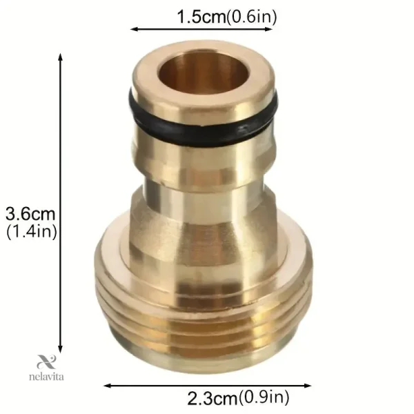Accessoire de Plomberie Brute pour Tuyaux d’Arrosage