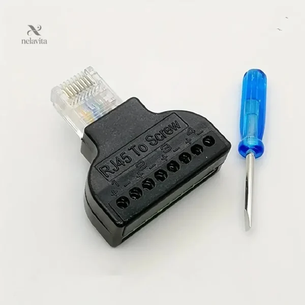Hubs et adaptateurs : connecteur RJ45 simplifié