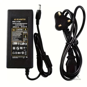 Adaptateur électrique 12V 2A, chargeur universel compact