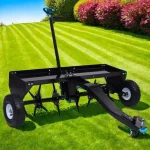 Aérateur de pelouse pour un jardin verdoyant et sain