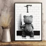 Illustration humoristique Ted pour embellir votre mur