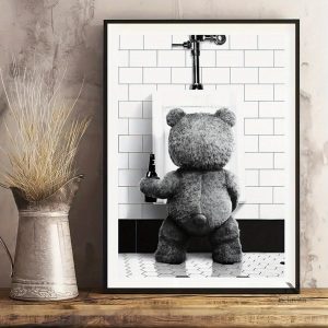 Illustration humoristique Ted pour embellir votre mur