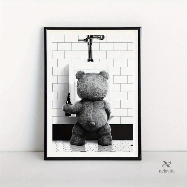 Décor mural humoristique Ted, prix abordable