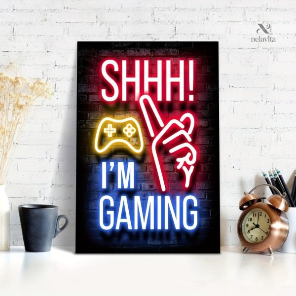 Décoration murale néon pour une ambiance de jeu immersive
