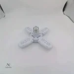 Ventilateur de plafond LED à 4 pales réglables