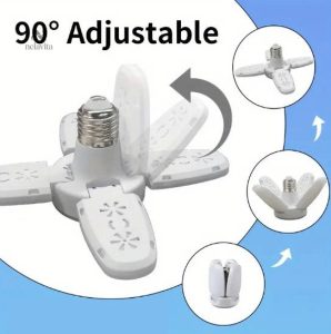 Design innovant d'ampoule ventilateur pour intérieur moderne