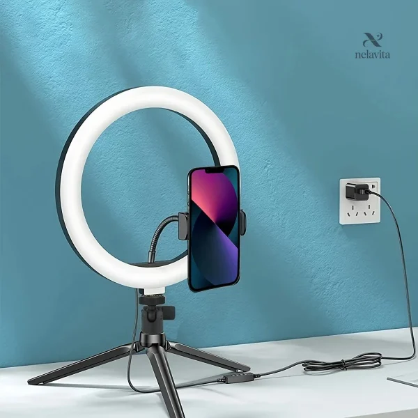 anneau-lumineux-avec-trepied-et-support-pour-smartphone-e-8bgjax-1 Anneau lumineux avec trépied pour photos et vidéos professionnelles