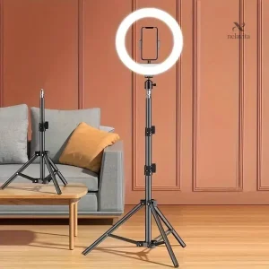 Anneau LED avec trépied réglable pour smartphones et vidéos