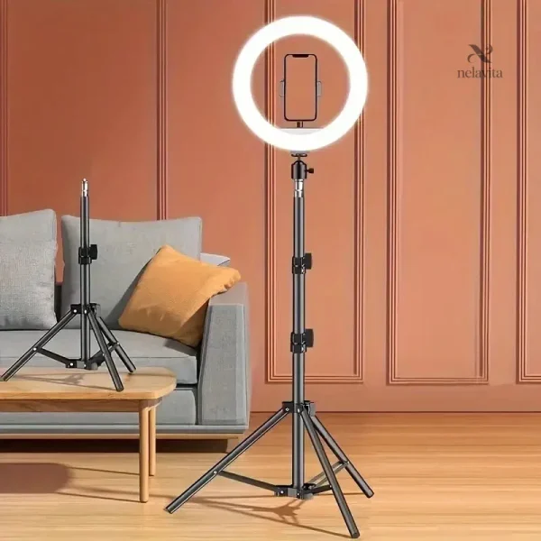 anneau-lumineux-led-avec-trepied-reglable-ring-light-pour-ll2euh-1 Anneau LED avec trépied réglable pour smartphones et vidéos