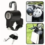 Antivol Moto avec support casque et serrure universelle