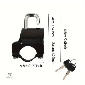 Serrure guidon pour scooter et sports motorisés