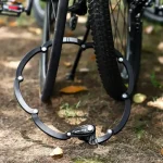 Serrure de sécurité résistante avec clé, antivol pour vélo pliable