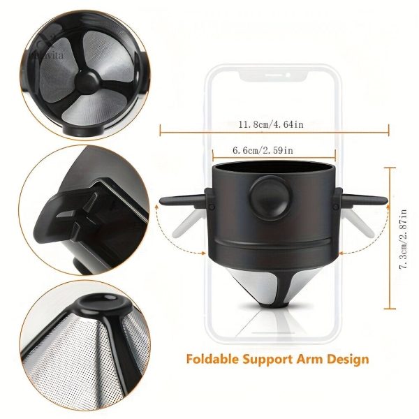 Appareil à café compact, idéal pour les voyages