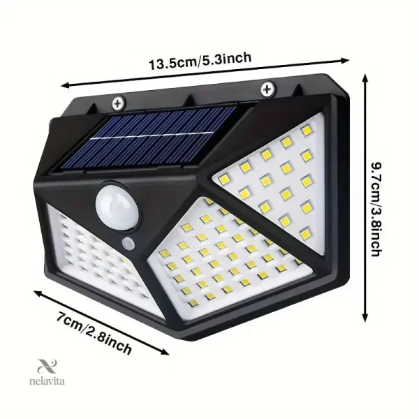 Éclairage étanche haute luminosité pour jardin et allée