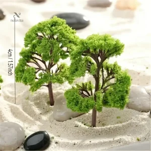 Arbre miniature réaliste pour maquettes de paysage