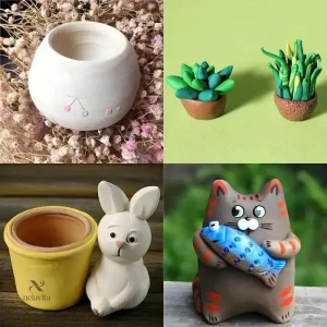 Argile DIY pour créations artistiques manuelles