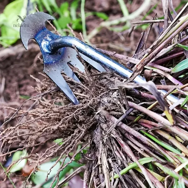 Outil durable en acier inoxydable pour un désherbage puissant