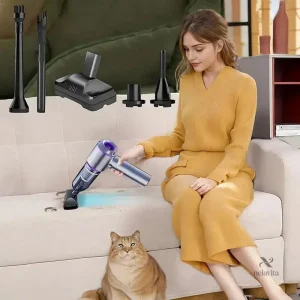 Aspirateur USB pour voiture, accessoires multifonctions inclus