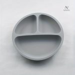 Assiette en silicone pour bébés, sûr et durable