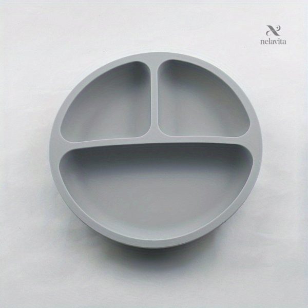 Assiette en silicone pour bébés, sûr et durable